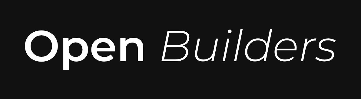 open builders logo