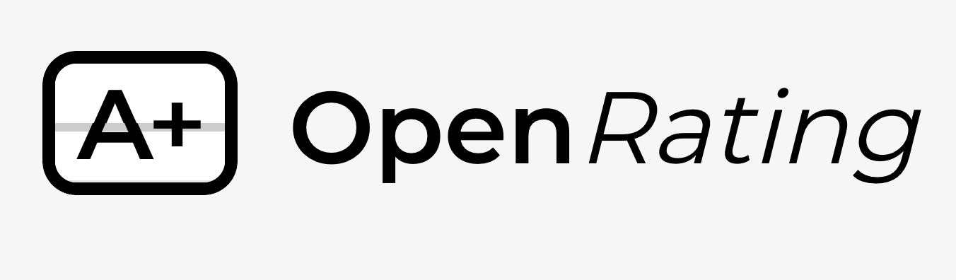 open rating logo